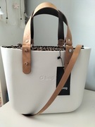 Obag przepiękna mini latte panterka 