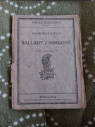Adam Mickiewicz Ballady i romanse Wielka Bibljoteka nr 45 1925