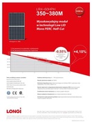 Moduł fotowoltaiczny Longi LR4-60HPH 350-380Wp BF