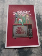 plakat na płótnie zespołu muzycznego gorillaz
