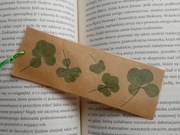 Czterolistna koniczyna. Zakładka do książki.