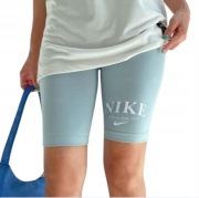 NIKE Damskie spodenki rowerowe KRÓTKIE LEGGINSY KOLARKI Mid-Rise M