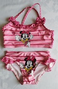 Kostium kąpielowy dla dziewczynki 7-8 lat z myszką minnie