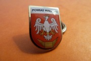 Wałcz Powiat Herb pin przypinka