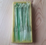 Widelczyki PRL do koreczków 19szt 