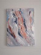 Obraz abstrakcyjny "Old way of mind" 30x40cm 