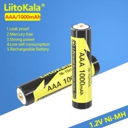LiitoKala Ni-10/AAA 1.2V AAA 1000mAh akumulator Ni-MH + ETUI