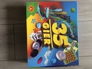 Zestaw 35 gier dla całej rodziny, bierki, pchełki