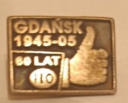 Odznaka, przypinka I LO Gdańsk 