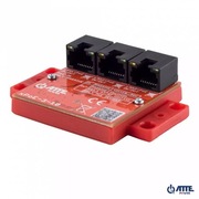 ATTE - xPoE-3-10 Switch PoE 3 portowy extender 3xPoE IN/OUT PASSIVE