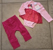 Komplet Mini Disney body i spodenki 68 