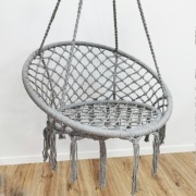 FOTEL WISZĄCY BOCIANIE GNIAZDO, HAMAK BOHO, HUŚTAWKA Z PODUSZKĄ