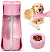 Bidon, butelka, poidło, pojemnik na karmę i wodę dla psa, kota, 320ml