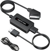 SUNNATCH SCART do HDMI – Konwerter z kablami HDMI i SCART