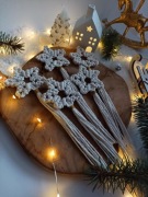 Gwiazdki betlejemskie ozdoba na choinkę 