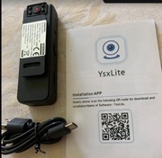 PRZENOŚNY REJESTRATOR WIDEO 2K Z OBRACALNYM OBIEKTYWEM I STABILIZACJĄ