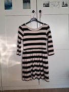 Elegancka sukienka dzianinowa, h&m