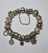 Bransoletka Pandora charms złoto 585 14k