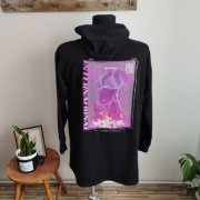 Bluza męska Pretty Little Thing L – czarna z kapturem, luźna, EXIT GAME