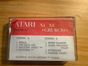 Kaseta z 8 programami na Atari XE/XL - VOL 47 - "GRUBCIO" + 2 Bonusy