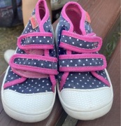 Tenisówki wysokie dla dziewczynki rozmiar 24 używane stan dobry