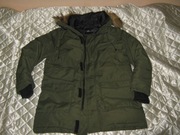 Kurtka Płaszcz zimowy z kapturem R.M/L