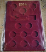 Paleta na monety SREBRNE rocznik 2014