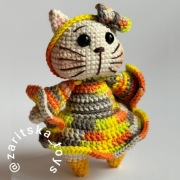 Kocia Flora. Szydełkowane, ręcznie robione