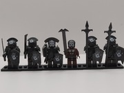 Władca Pierścieni Uruk Hai oddział minifigurki kompatybilne z Lego