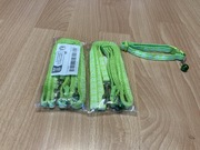 Obroża i smycz zielona dla kota, psa, zwierząt domowych.