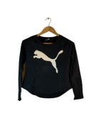 Bluza damska Puma czarna duże logo m