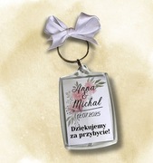 Brelok ślubny – podziękowanie dla gości PROJEKT GRATIS