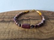 Bransoletka jaspis mokait