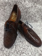 Buty męskie skóra, Master Ultra Läder Mot Foten 8H, brązowe, 