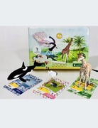 Karty interaktywne 4 d zwierzęta