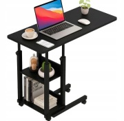 Stolik regulowany Mozos BLD-BK i BLD-WH