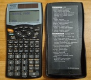 Kalkulator Sharp EL-W506 WriteView, 556 funkcji, całkowanie, różniczkowanie