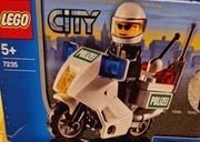 Lego City Policjant na motorze 7235