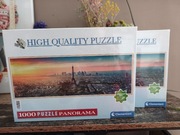 Puzzle paronama Paryża 1000 clementoni 