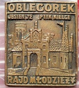 Oblegorek PTTK Kielce Jesień 1972 Rajd Młodzieży