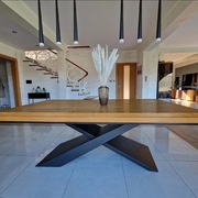 Stol debowy nowoczesny rozkładany, stół drewniany loft