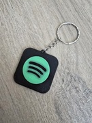 Brelok NFC Spotify - Zbliż i Słuchaj! - Druk3d Fidget Keychain 