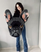 Dywan z twoim psem lub kotem - Buldog francuski