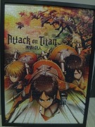 Plakat z puzzli "ATTACK ON TITAN"