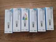 6 żarówek RGB led 220V nowe, opakowania są trochę pouszkadzane
