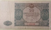 20 złotych 1946 seria E
