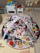 Sensoryczny Zestaw Mata Edukacyjna Kinderkraft 5w1+ Karty i Zabawki