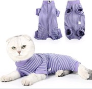 HEYWEAN body dla kota r.M fioletowe