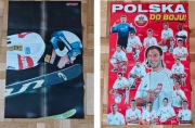 Plakat Giga Sport Adam Małysz Kadra Polski Korea-Japonia 2002 89x58,5 cm
