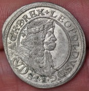 Austria Leopold I 6 krajcarów 1680 MM Wiedeń